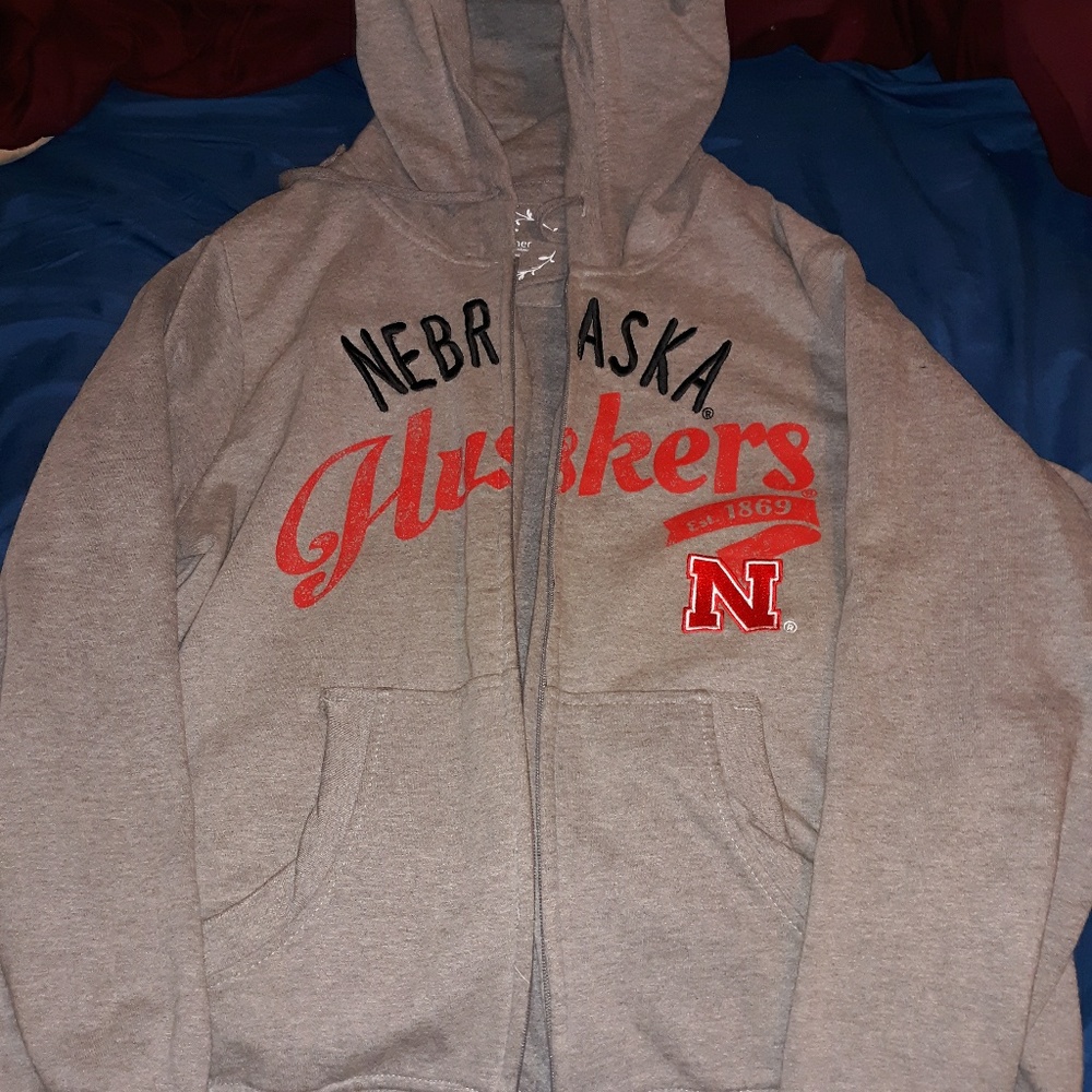 Nebraska Huskers Zip Jacket